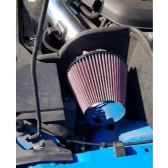 Universal Clamp-On Air Intake Filter: High Performance, Premium, Washable - Picture 2 of 2